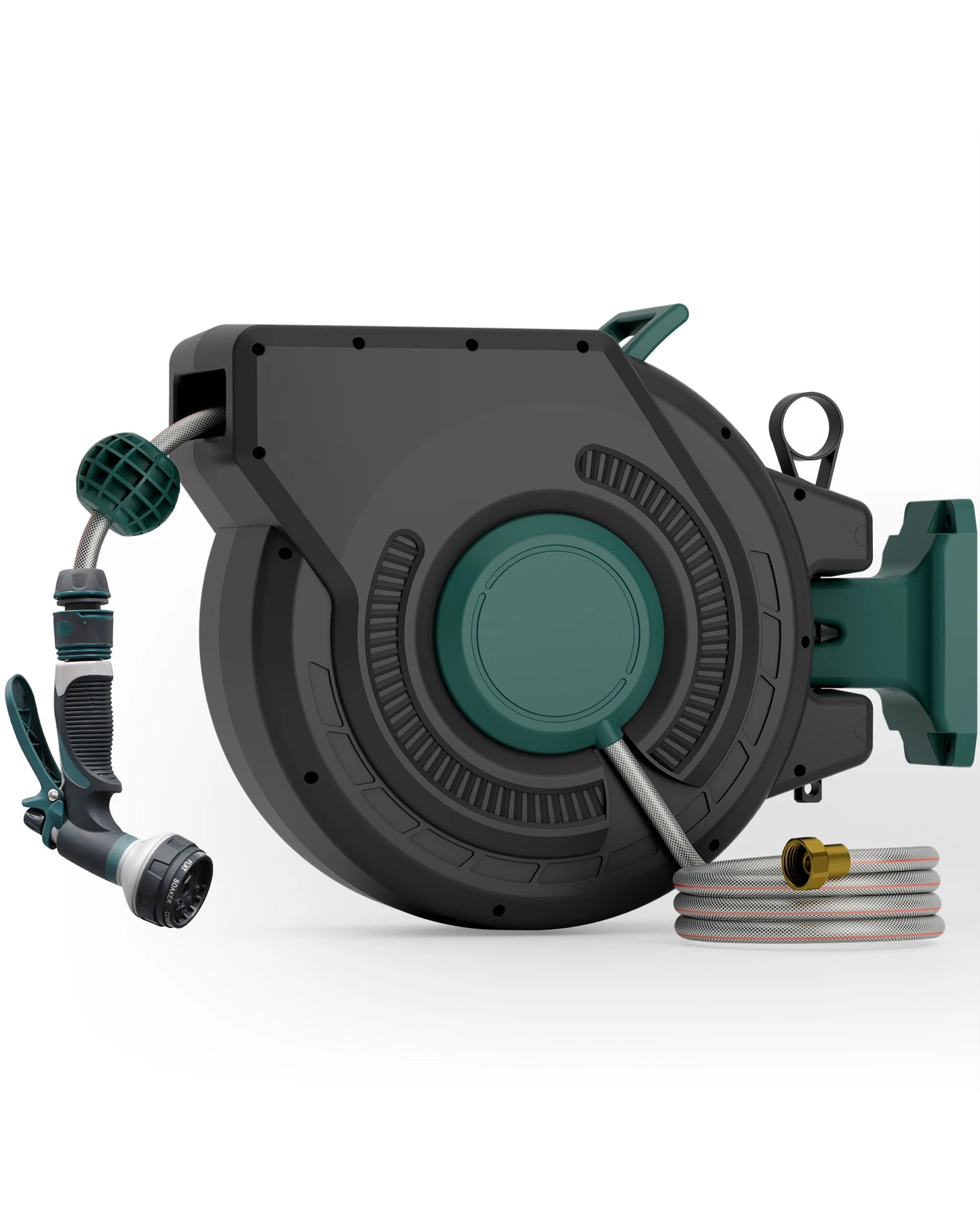 Retractable Wall Mounted Heavy Duty Hose Reel with Auto Rewind
