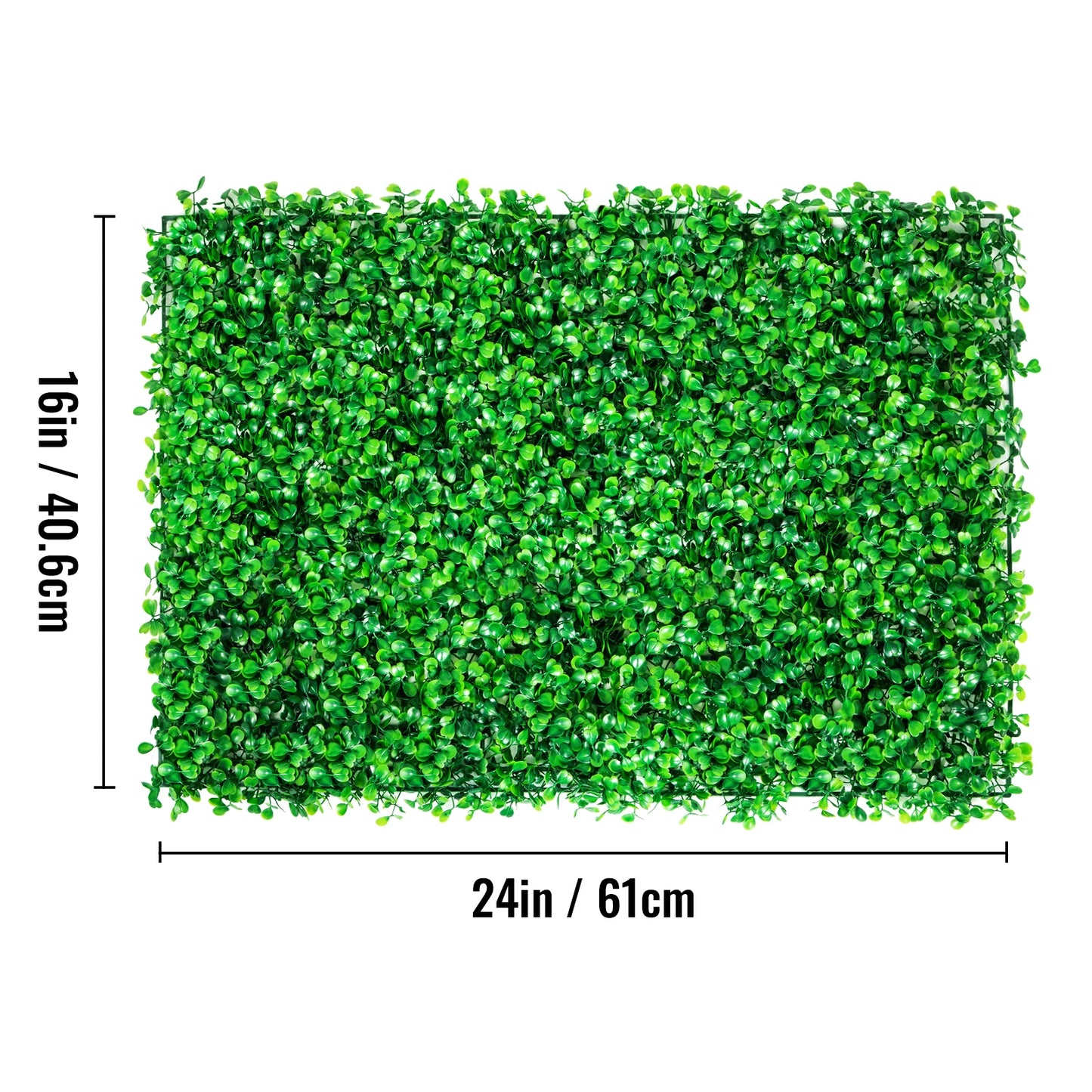SucceBuy Boxwood Hedge Wall Panels Artificial Plant Wall Decor