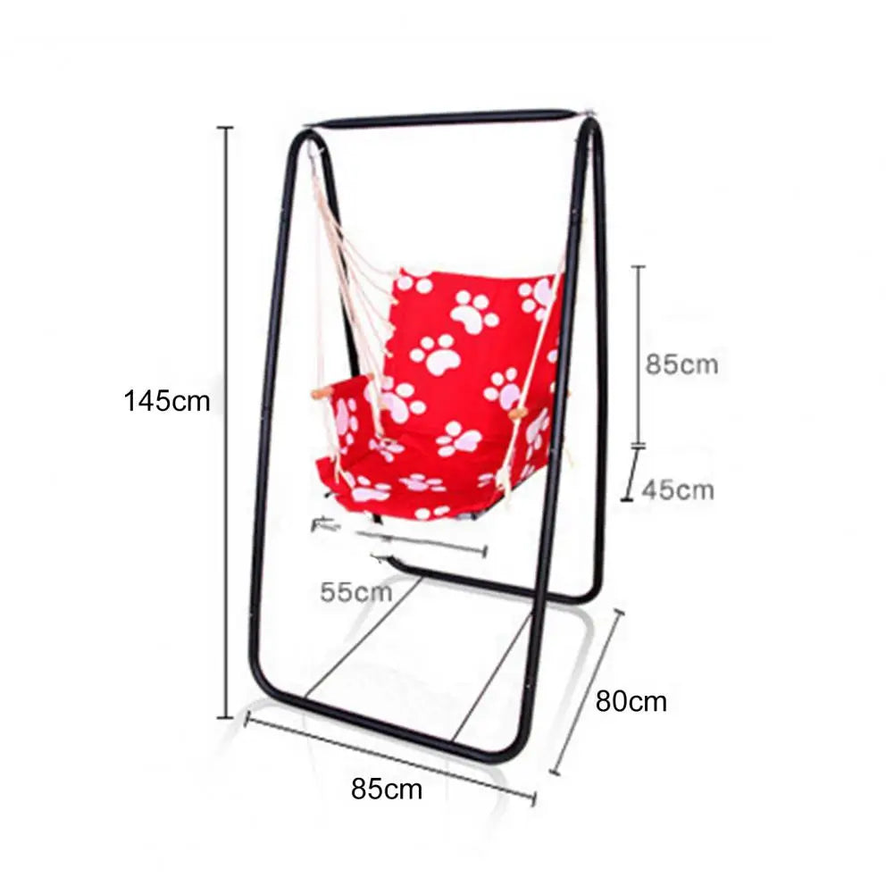 A Frame Hammock Chair Stand With Strong Metal Support