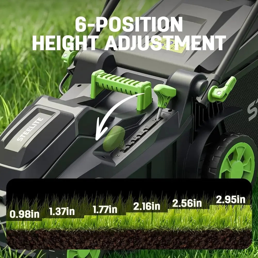 Cordless 3in1 Lawn Mower Trimmer Leaf Blower Combo Kit