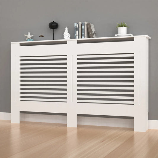 MDF Radiator Cover Cabinet With Grill Shelf For Home Use