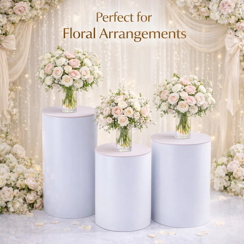 Acrylic Cylinder Stands For Weddings Events Birthday Cake And Flower Decor