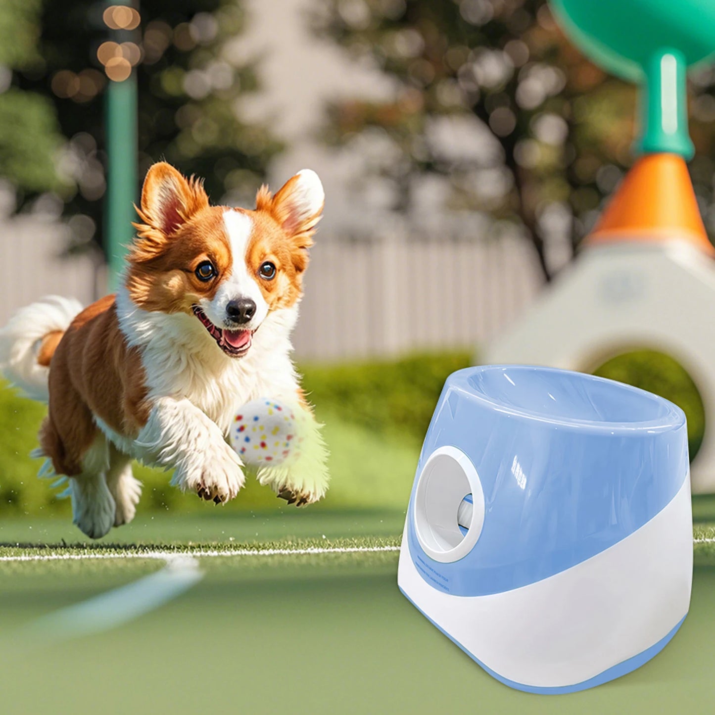 Automatic Dog Ball Launcher for Small and Medium Dogs Balls