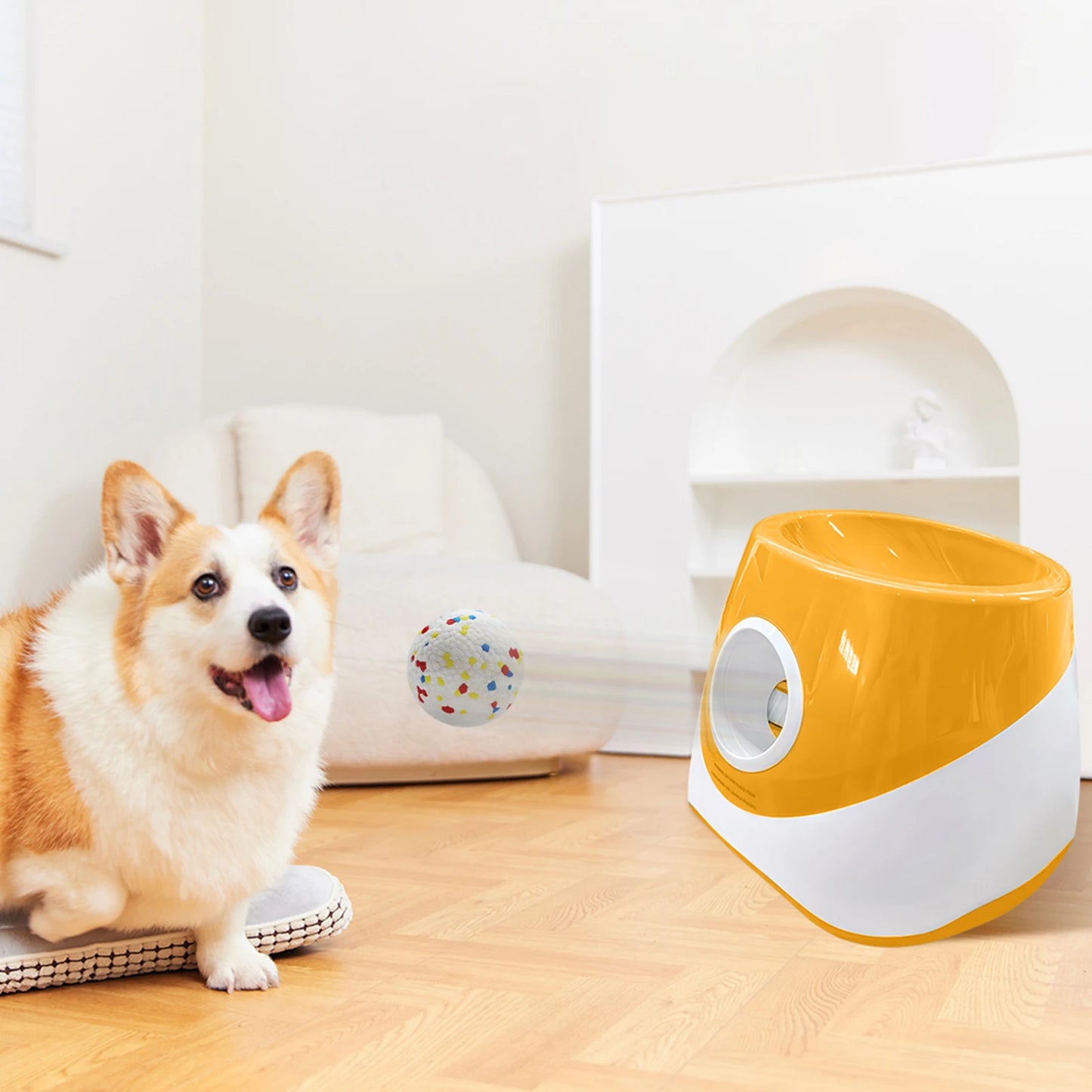 Automatic Dog Ball Launcher for Small and Medium Dogs Balls