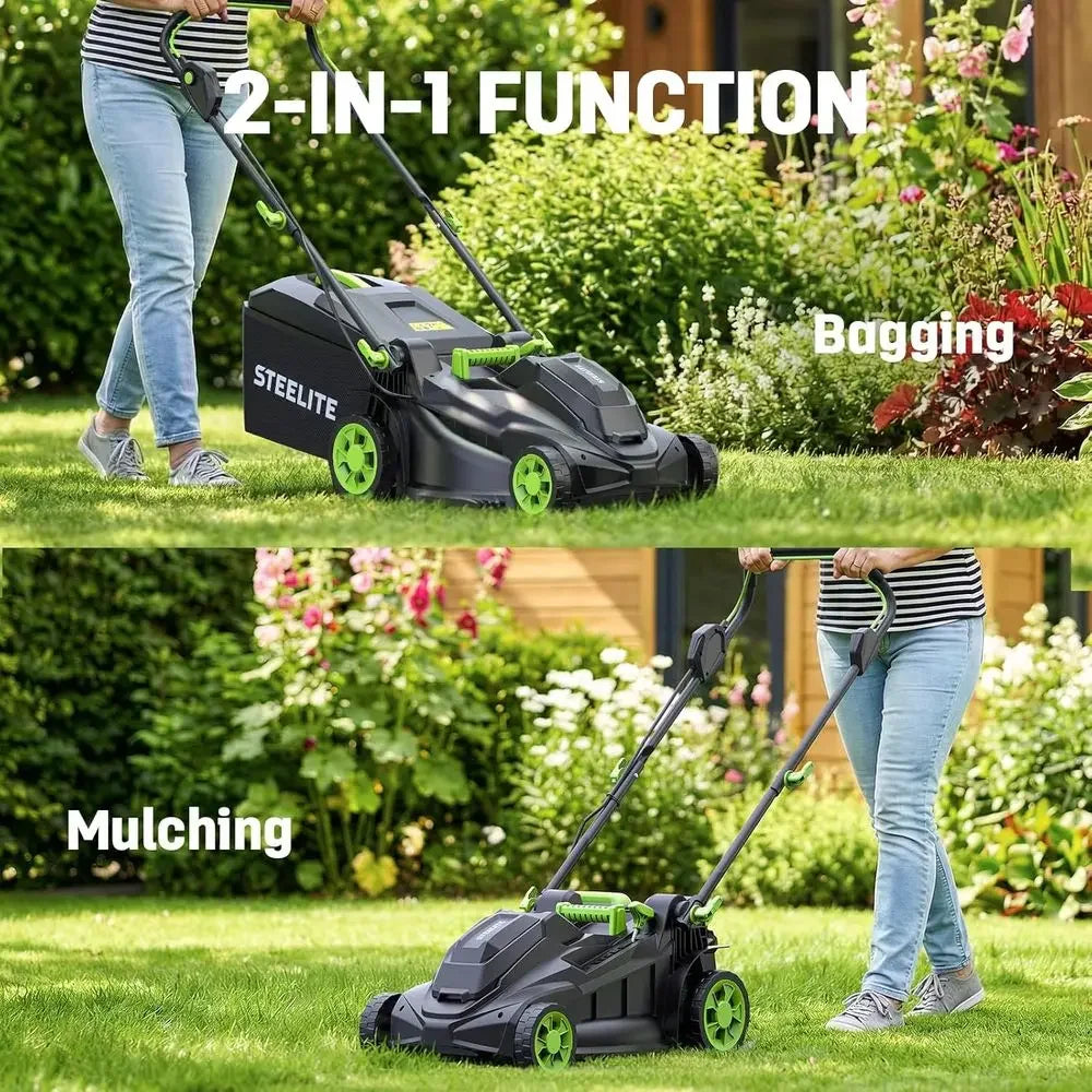 Cordless 3in1 Lawn Mower Trimmer Leaf Blower Combo Kit