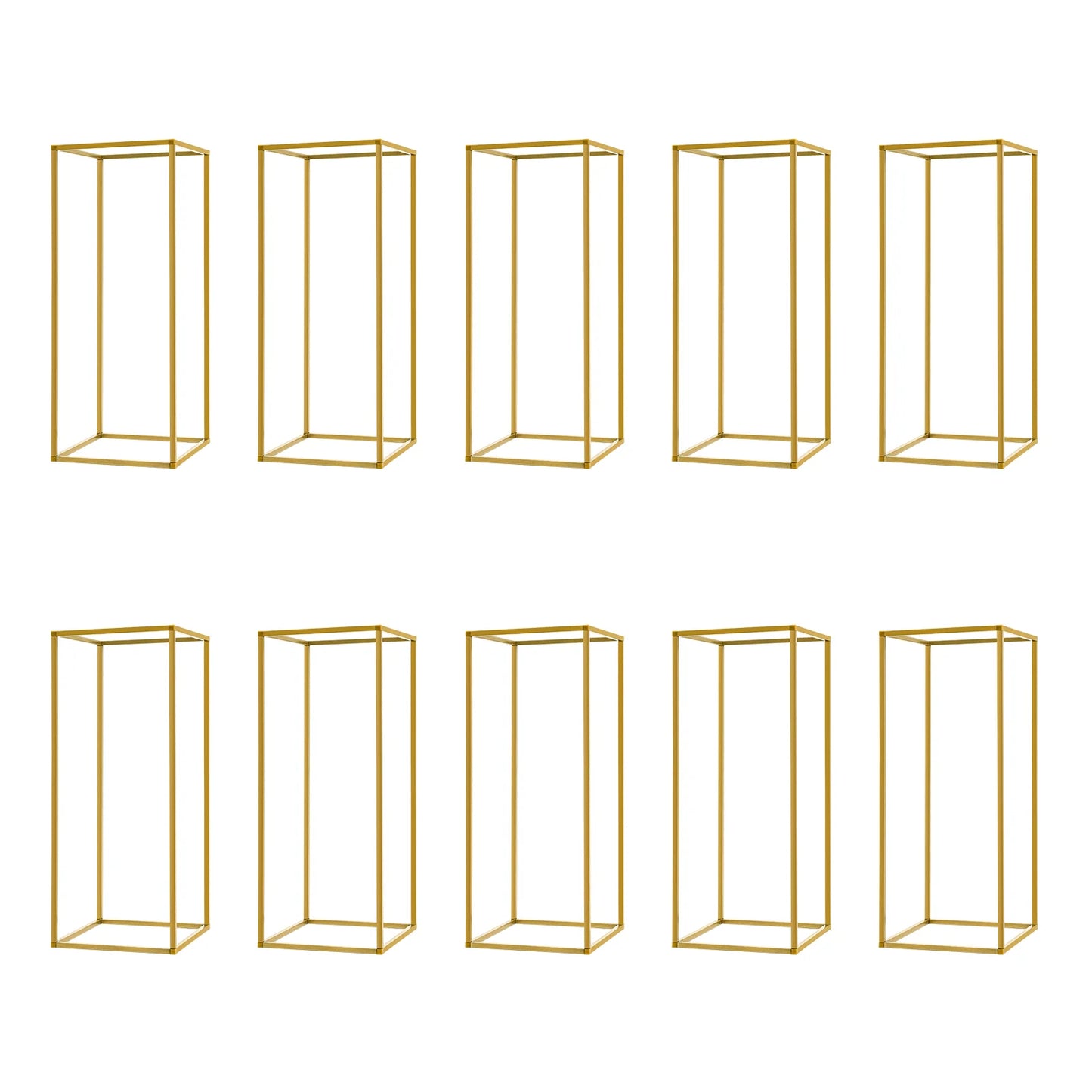 Wedding Flower Stand Set Metal Column Rack Pillar Display