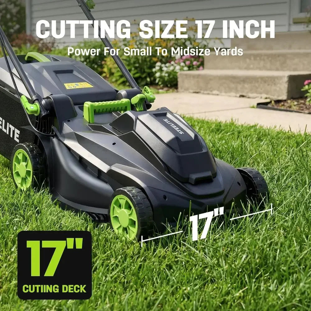 Cordless 3in1 Lawn Mower Trimmer Leaf Blower Combo Kit
