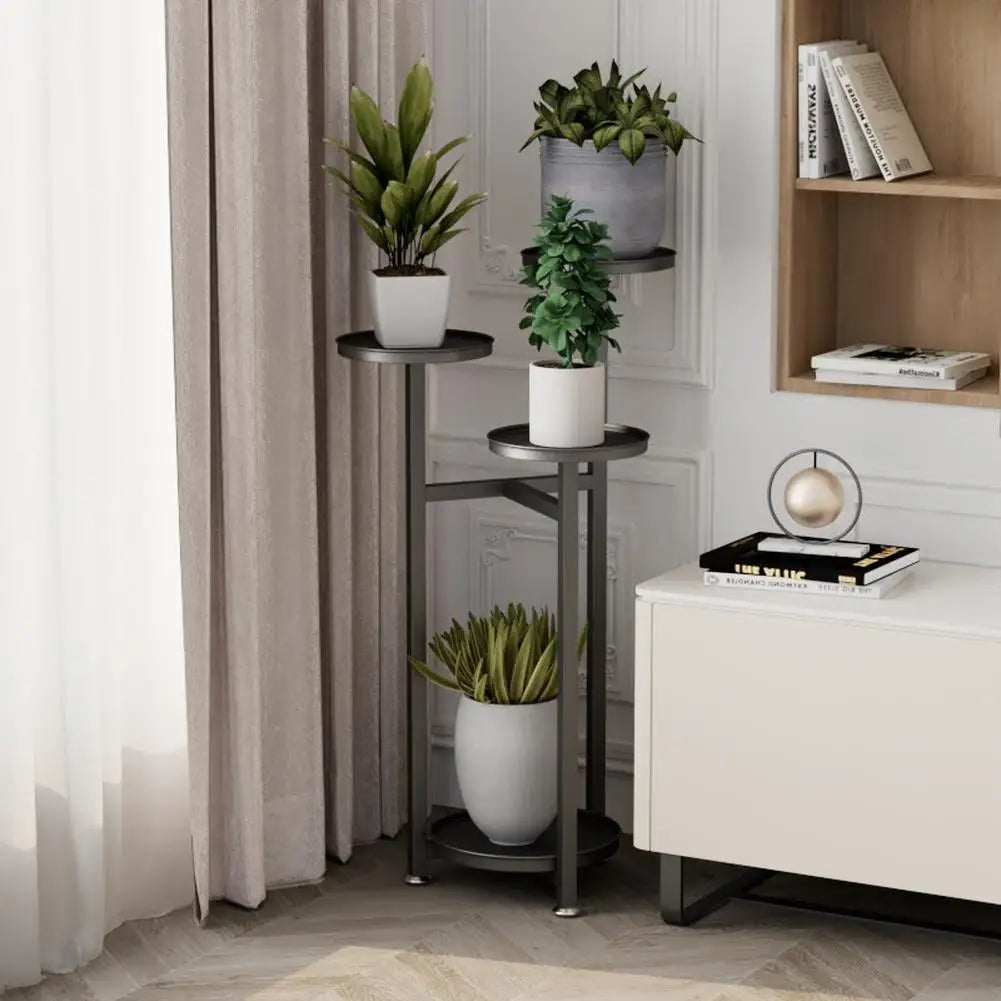 TWISTER.CK Tiered Plant Stand Indoor Five Tier Metal Corner Shelf