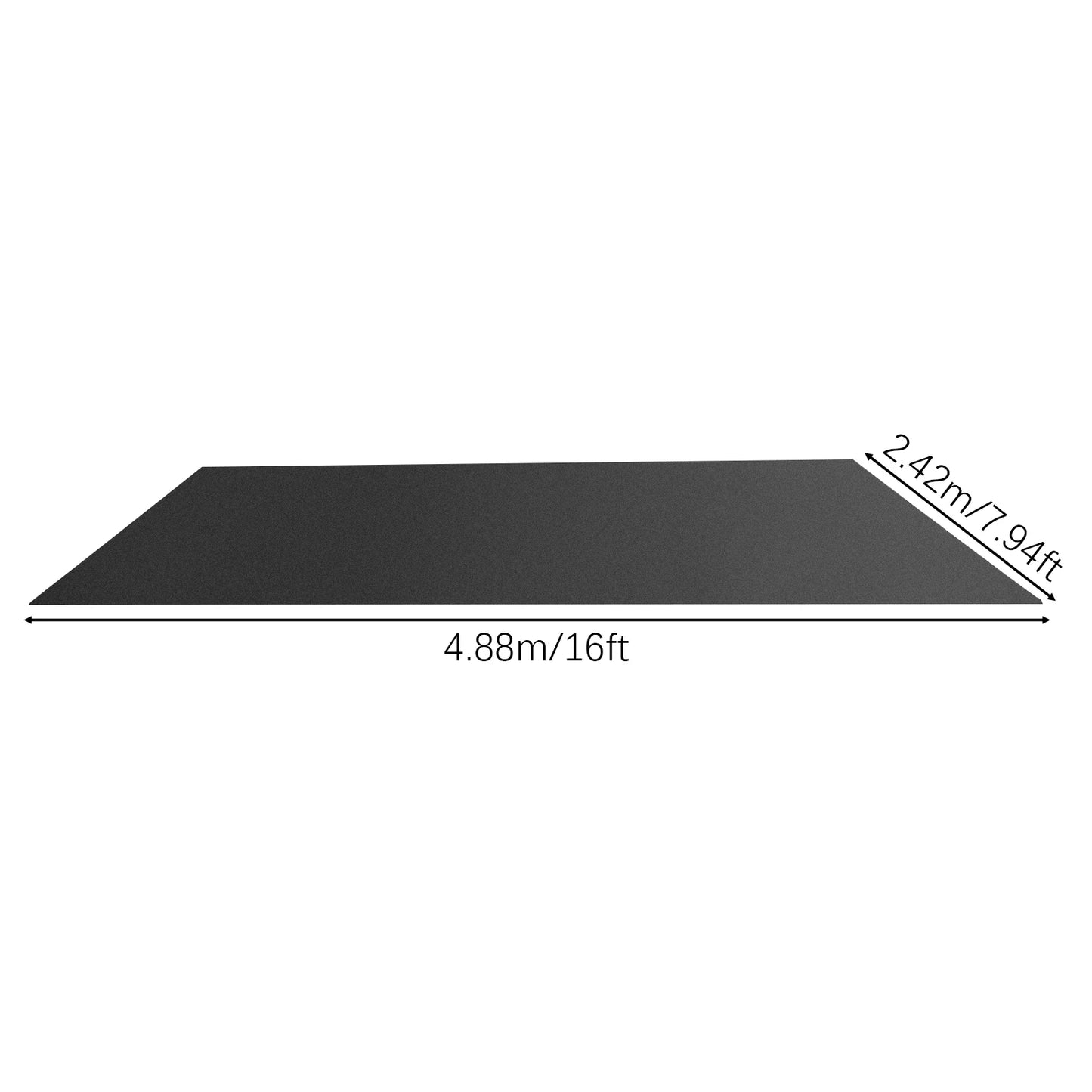 Garage Non Slip Mat Non Woven PE Waterproof Floor Protection