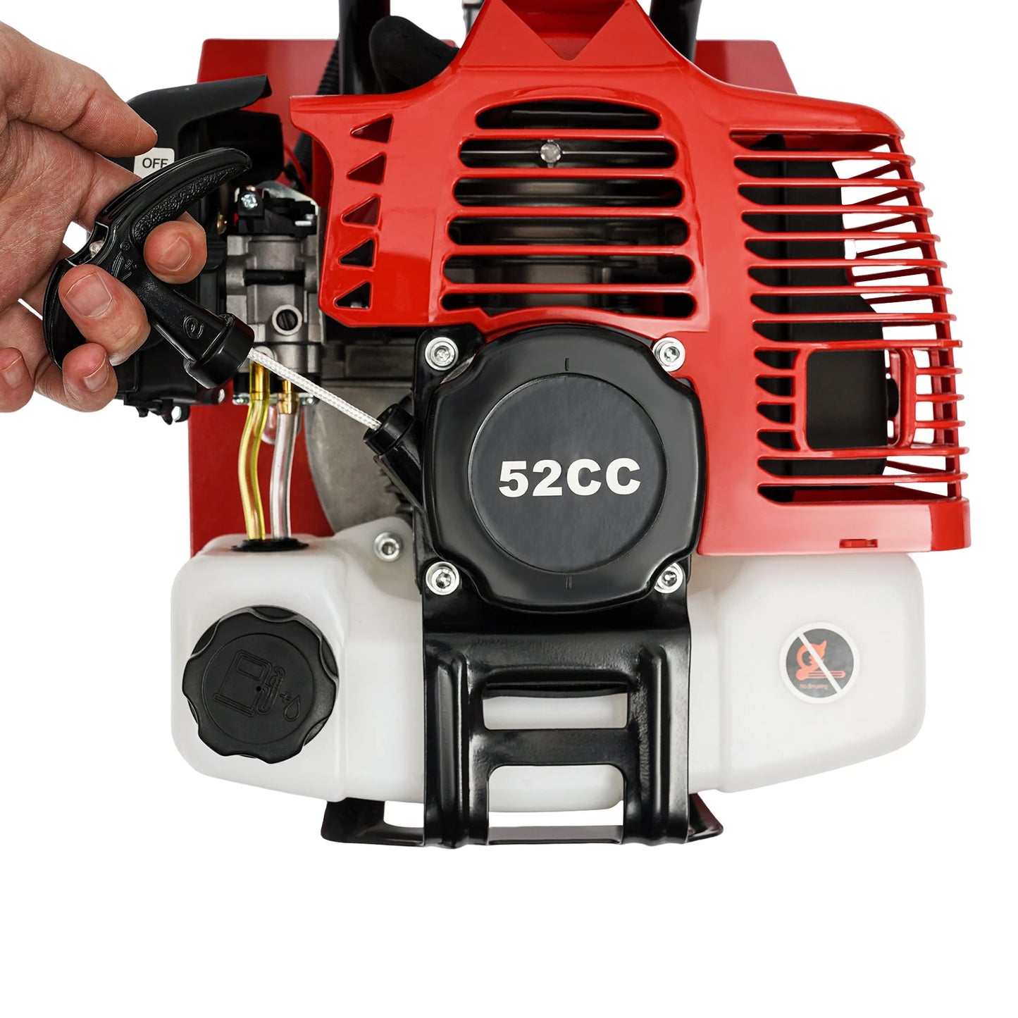Bymaocar Gasoline Garden Tiller Cultivator 2 Stroke