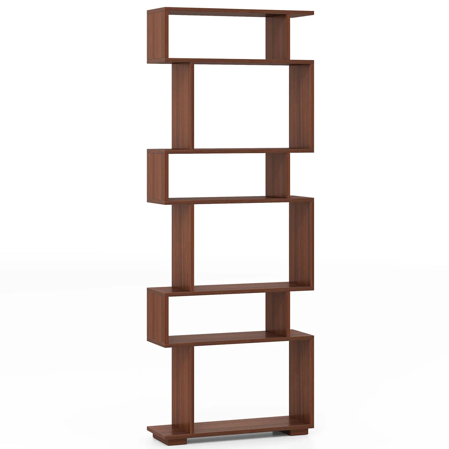 Homasis 6 Tier S Shaped Geometric Bookshelf Anti Toppling Kit