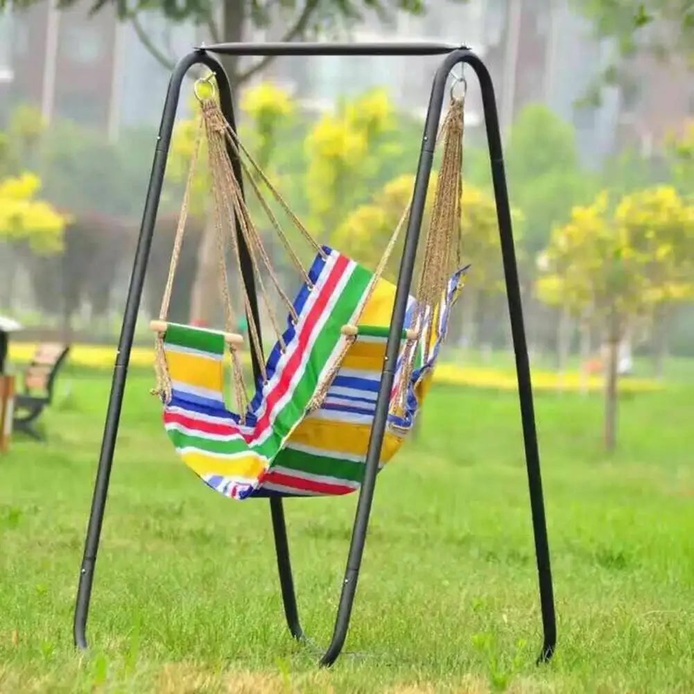 A Frame Hammock Chair Stand With Strong Metal Support