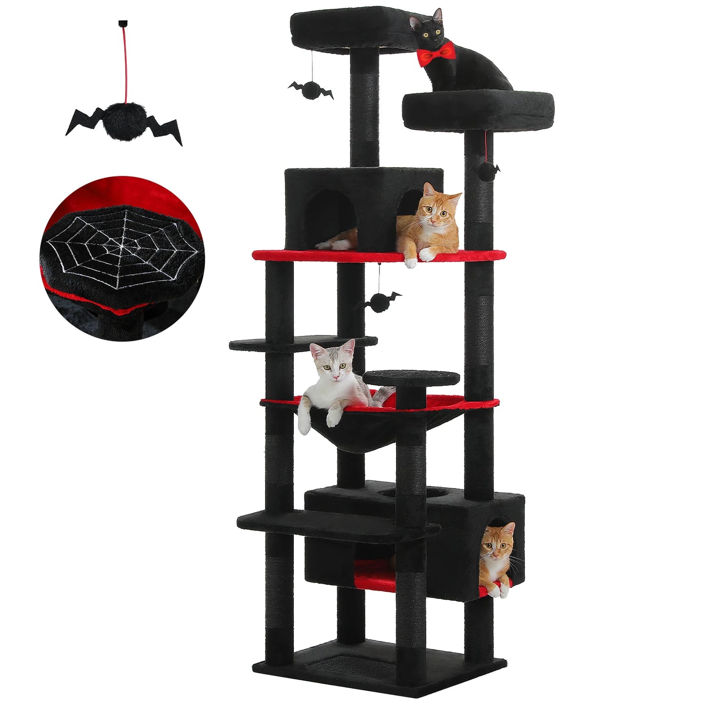 PAWZ Road Cat Tree Indoor Tower With Sisal Scratching Posts