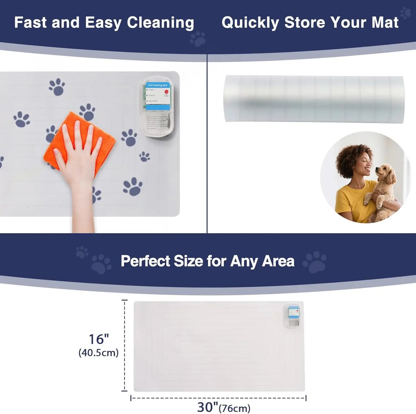 Electric Pet Training Mat for Dogs and Cats 3 Modes