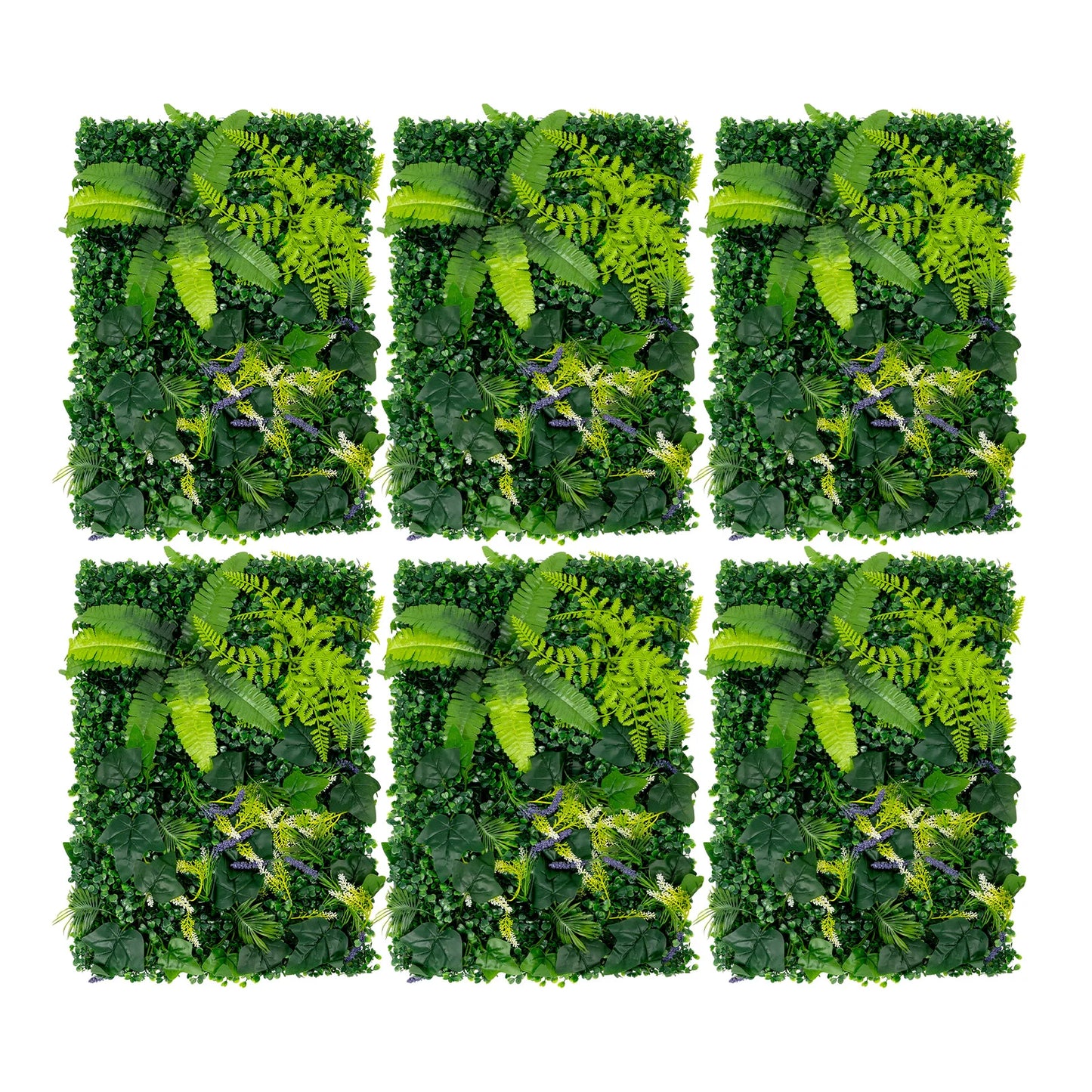 Artificial Grass Backdrop Wall 6 Pack For Indoor Outdoor Decor