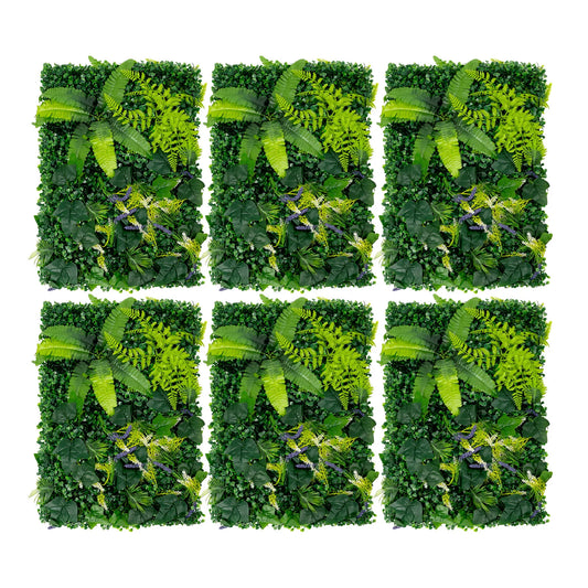 Artificial Grass Backdrop Wall 6 Pack For Indoor Outdoor Decor