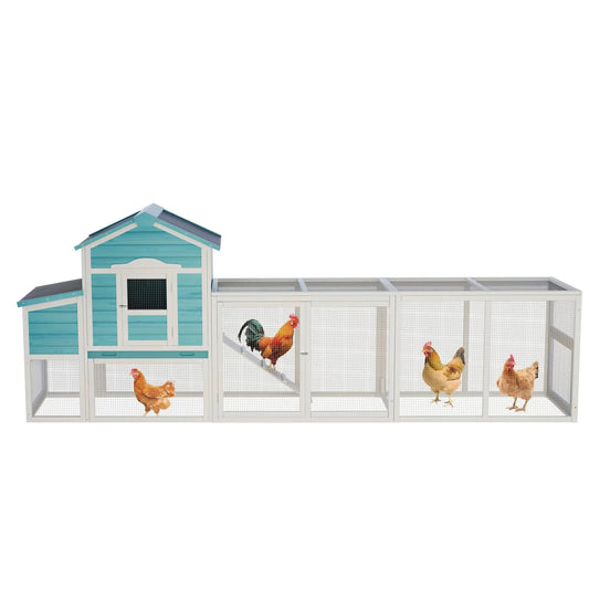 Chicken Coop Hen House With Nesting Box Free Range Door