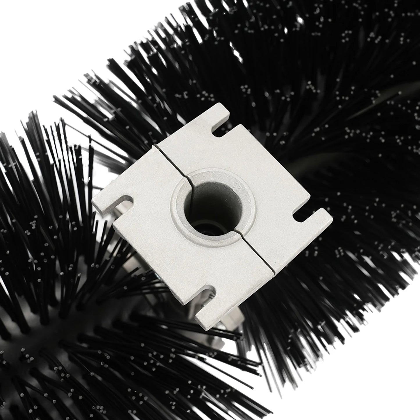 Bymaocar Lawn Mower Broom Head Sweeper Rolling Brush Attachment