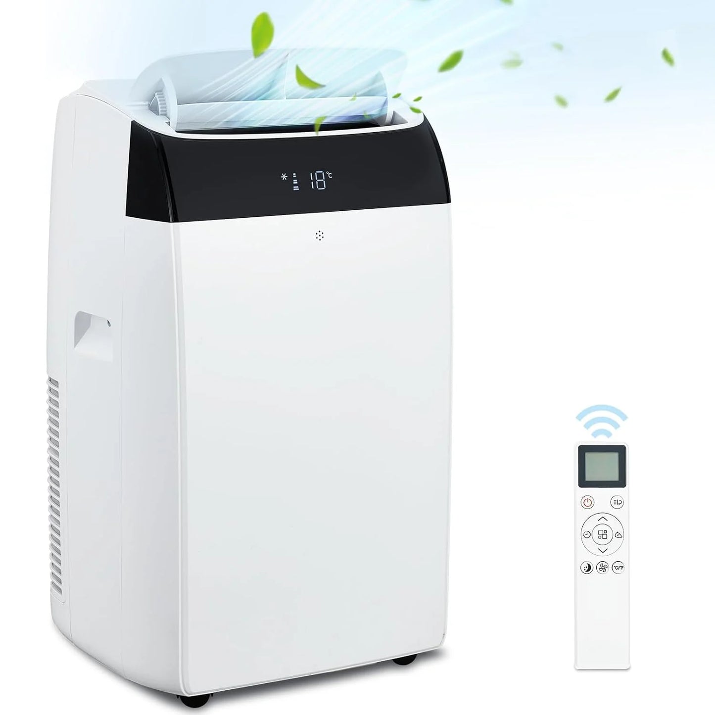 Adoolla 3in1 Portable Air Conditioner With Dehumidifier And Remote