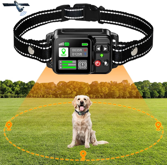 GPS Wireless Dog Fencing System With Satellite Technology