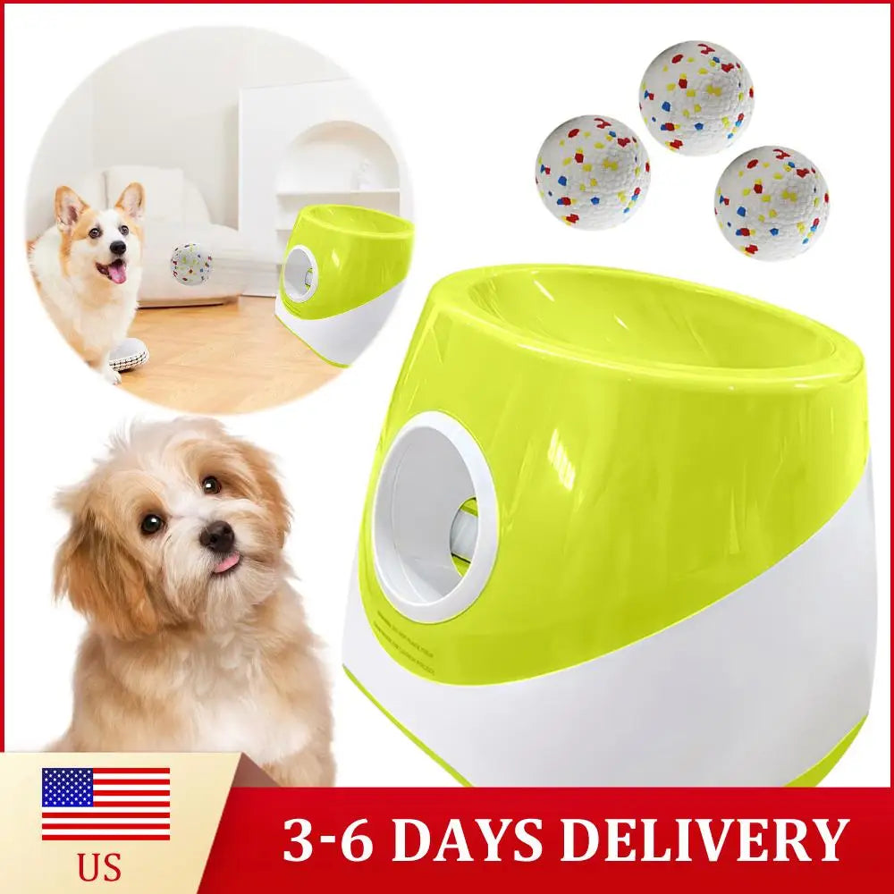 Automatic Dog Ball Launcher for Small and Medium Dogs Balls
